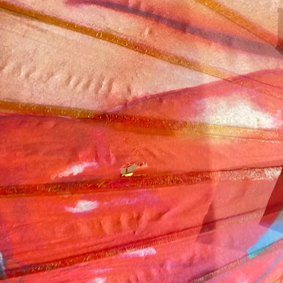 🧚‍♀️3for50$ Red devil pin up oil painted umbrella - Picture 5 of 5